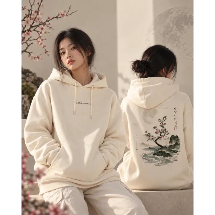 EVA MOON - HOODIE | 100% Coton | 350gms
